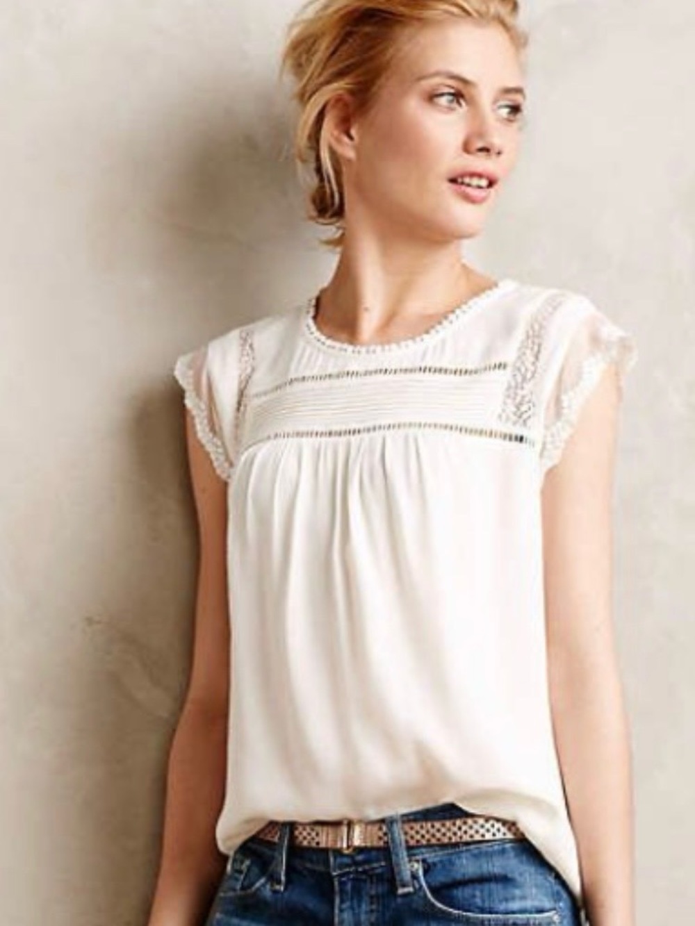 Anthropologie meadow rue “Nellore” blouse